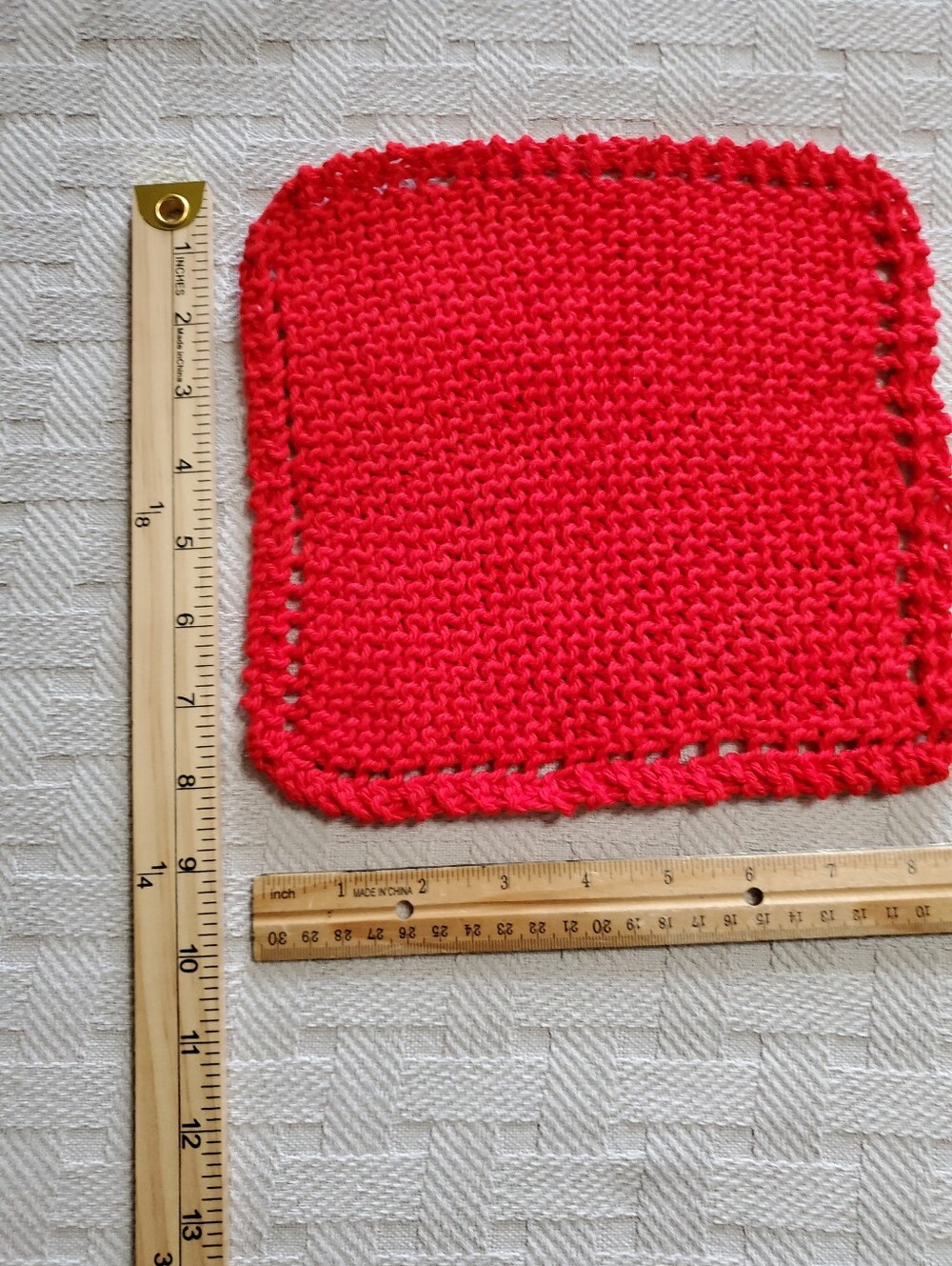Handcrafted Holiday Basket Placemats Washclothes Home Accent Set - Picture 9 of 16